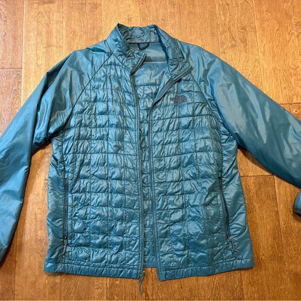 The North Face Men's Teal Puffer Jacket